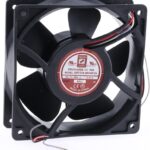 8009664688 Axial Fan, 48 V dc, DC Operation, 178.4m³/h, 9.6W, 200mA Max, 120 x 120 x 38mm Hirschmann