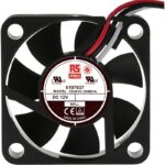 8009674043 Axial Fan, 12 V dc, DC Operation, 11.9m³/h, 1.2W, 100mA Max, 40 x 40 x 10mm Hirschmann