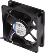 8009482657 8412N/2GLLE-451, 8400 N Series Axial Fan, 12 V dc, DC Operation, 20m³/h, 350mW, 80 x 80 x 25mm Hirschmann