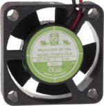 8009691702 Axial Fan, 5 V dc, DC Operation, 3.1m³/h, 500mW, 100mA Max, 25 x 25 x 10mm Hirschmann