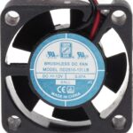 8009691705 Axial Fan, 12 V dc, DC Operation, 2.5m³/h, 840mW, 70mA Max, 25 x 25 x 10mm Hirschmann