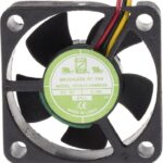 8009691707 Axial Fan, 5 V dc, DC Operation, 6.8m³/h, 400mW, 80mA Max, IP55, 30 x 30 x 10mm () Hirschmann