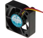 8009691709 Axial Fan, 12 V dc, DC Operation, 6.8m³/h, 840mW, 90mA Max, IP55, 30 x 30 x 10mm Hirschmann