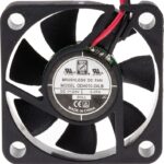 8009691710 Axial Fan, 24 V dc, DC Operation, 8.5m³/h, 1.68W, 70mA Max, 40 x 40 x 10mm Hirschmann