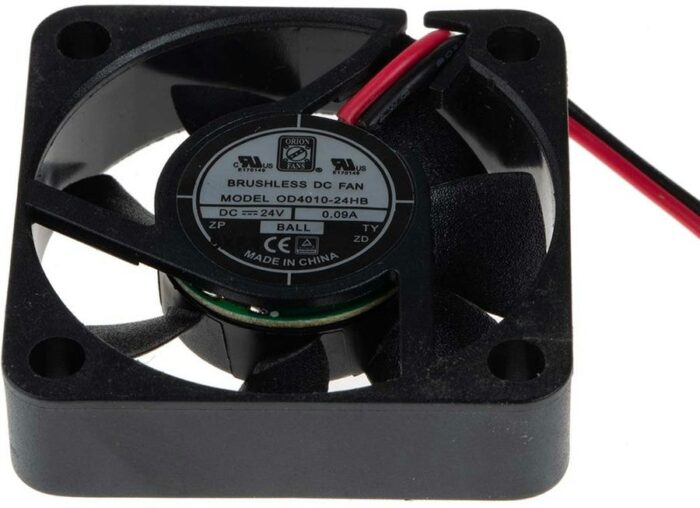 8009691711 Axial Fan, 24 V dc, DC Operation, 11.9m³/h, 2.16W, 90mA Max, 40 x 40 x 10mm Hirschmann — изображение 4