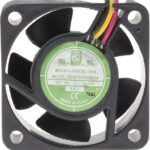 8009691713 Axial Fan, 5 V dc, DC Operation, 14.4m³/h, 1.5W, 250mA Max, IP55, 40 x 40 x 15mm () Hirschmann