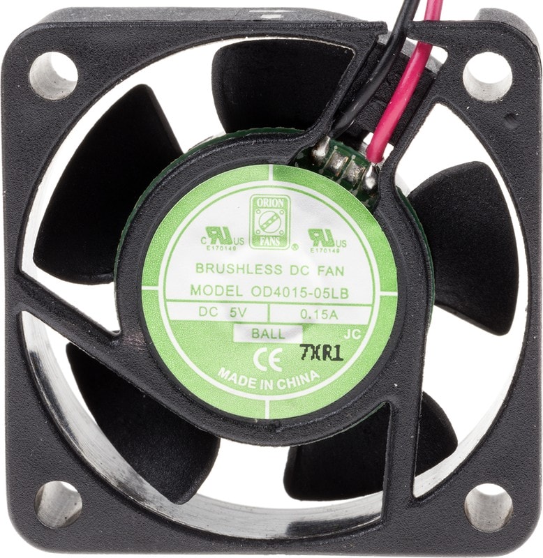 doc041028849 8009691714 Axial Fan, 5 V dc, DC Operation, 11.5m³/h, 1.5W, 150mA Max, IP55, 40 x 40 x 15mm Hirschmann — изображение 1