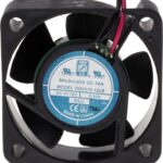 8009691715 Axial Fan, 12 V dc, DC Operation, 11.5m³/h, 1.2W, 52mA Max, IP55, 40 x 40 x 15mm Hirschmann
