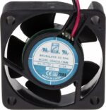 8009691716 Axial Fan, 12 V dc, DC Operation, 13.8m³/h, 1.44W, 88mA Max, IP55, 40 x 40 x 15mm Hirschmann