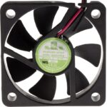 8009691717 Axial Fan, 5 V dc, DC Operation, 15.3m³/h, 450mW, 100mA Max, 50 x 50 x 10mm Hirschmann