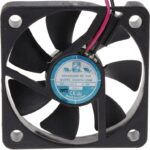8009691720 Axial Fan, 12 V dc, DC Operation, 16.9m³/h, 1.08W, 90mA Max, 50 x 50 x 10mm Hirschmann