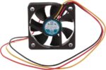 8009691721 Axial Fan, 12 V dc, DC Operation, 16.9m³/h, 1.2W, 90mA Max, IP55, 50 x 50 x 10mm Hirschmann — изображение 3