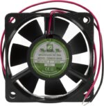 8009691724 Axial Fan, 5 V dc, DC Operation, 39.1m³/h, 1.4W, 350mA Max, IP55, 60 x 60 x 25mm Hirschmann