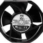 8009691728 Axial Fan, 230 V ac, AC Operation, 387.4m³/h, 28W, 180mA Max, 172 x 150 x 38mm Hirschmann