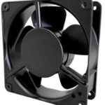 8009692107 Axial Fan, 230 V ac, AC Operation, 180.1m³/h, 15W, 0.08A Max, IP55, 120 x 120 x 38mm Hirschmann
