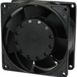 8009692111 Axial Fan, 230 V ac, AC Operation, 56m³/h, 13W, IP55, 80 x 80 x 38mm () Hirschmann