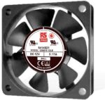 8009693886 Axial Fan, 12 V dc, DC Operation, 20.4m³/h, 1.1W, 70mA Max, 60 x 60 x 15mm Hirschmann