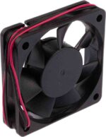 8009693886 Axial Fan, 12 V dc, DC Operation, 20.4m³/h, 1.1W, 70mA Max, 60 x 60 x 15mm Hirschmann — изображение 4