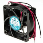 8009693888 Axial Fan, 12 V dc, DC Operation, 30.63m³/h, 1.7W, 130mA Max, 60 x 60 x 25mm Hirschmann