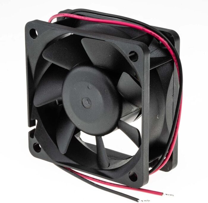 8009693888 Axial Fan, 12 V dc, DC Operation, 30.63m³/h, 1.7W, 130mA Max, 60 x 60 x 25mm Hirschmann — изображение 3