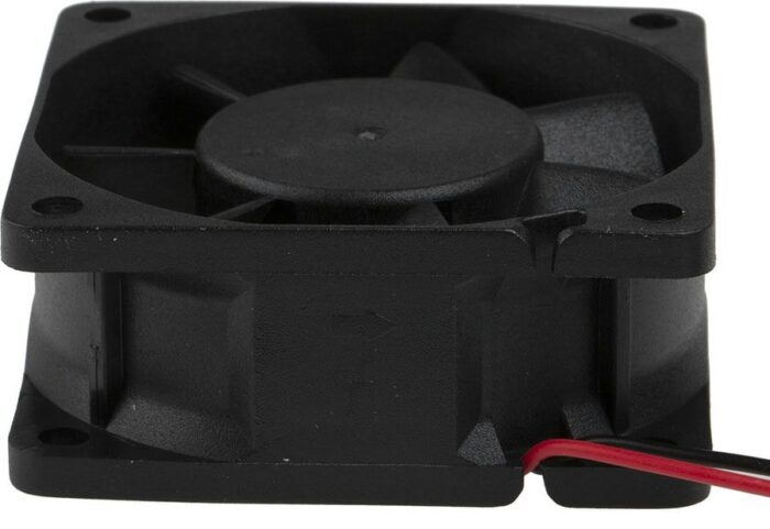 8009693889 Axial Fan, 12 V dc, DC Operation, 22.1m³/h, 1W, 80mA Max, 60 x 60 x 25mm Hirschmann — изображение 4