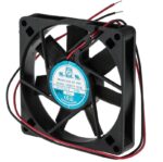 8009693891 Axial Fan, 12 V dc, DC Operation, 34m³/h, 1.1W, 90mA Max, 80 x 80 x 15mm Hirschmann — изображение 3