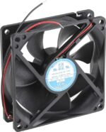 8009693899 Axial Fan, 12 V dc, DC Operation, 90m³/h, 3W, 240mA Max, 92.5 x 92.5 x 25mm () Hirschmann