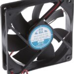 8009693900 Axial Fan, 12 V dc, DC Operation, 141m³/h, 4W, 330mA Max, 120 x 120 x 25mm Hirschmann