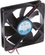 8009693900 Axial Fan, 12 V dc, DC Operation, 141m³/h, 4W, 330mA Max, 120 x 120 x 25mm Hirschmann