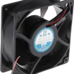 8009693902 Axial Fan, 12 V dc, DC Operation, 161.4m³/h, 4W, 350mA Max, 120 x 120 x 38mm Hirschmann