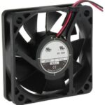 8009693908 Axial Fan, 24 V dc, DC Operation, 27.2m³/h, 1.4W, 60mA Max, 60 x 60 x 15mm Hirschmann