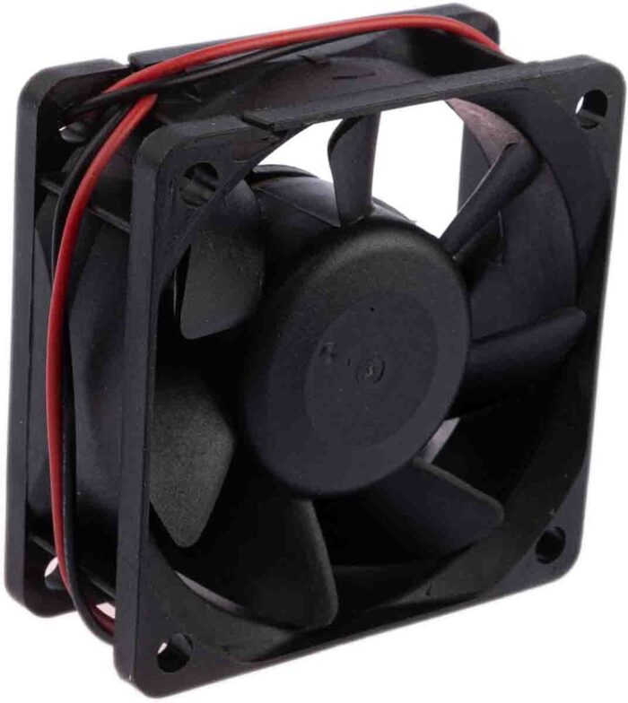 8009693910 Axial Fan, 24 V dc, DC Operation, 30.6m³/h, 1.9W, 90mA Max, 60 x 60 x 25mm Hirschmann — изображение 4