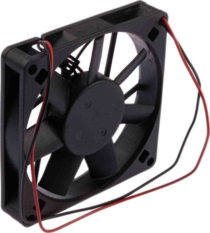 8009693911 Axial Fan, 24 V dc, DC Operation, 39.1m³/h, 2.4W, 60mA Max, 80 x 80 x 15mm Hirschmann — изображение 4