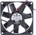 8009693913 Axial Fan, 24 V dc, DC Operation, 51m³/h, 4.6W, 100mA Max, 80 x 80 x 15mm Hirschmann — изображение 4