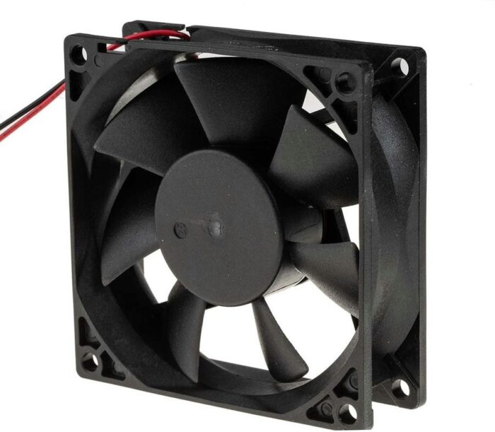 8009693915 Axial Fan, 24 V dc, DC Operation, 52.7m³/h, 1.67W, 60mA Max, 80 x 80 x 25mm Hirschmann — изображение 3