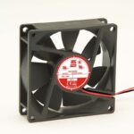 8009693916 Axial Fan, 24 V dc, DC Operation, 68m³/h, 2.41W, 100mA Max, 80 x 80 x 25mm Hirschmann