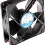 8009693922 Axial Fan, 12 V dc, DC Operation, 181.8m³/h, 3.4W, 500mA Max, 120 x 120 x 32mm Hirschmann