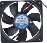 8009693982 Axial Fan, 12 V dc, DC Operation, 151.2m³/h, 5W, 370mA Max, 120 x 120 x 25mm () Hirschmann — изображение 4