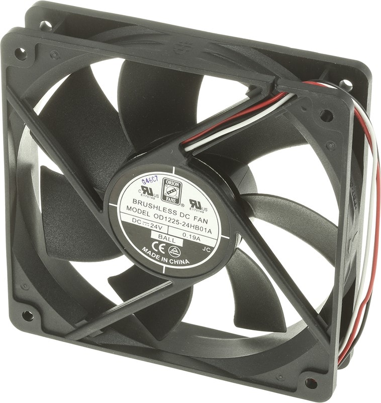 doc041031705 8009693983 Axial Fan, 24 V dc, DC Operation, 151.2m³/h, 5W, 190mA Max, 120 x 120 x 25mm () Hirschmann — изображение 1