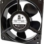 8009693994 Axial Fan, 115 V ac, AC Operation, 186.9m³/h, 15W, 190mA Max, 120 x 120 x 38mm Hirschmann