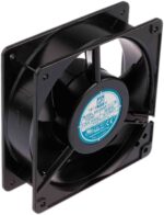 8009693994 Axial Fan, 115 V ac, AC Operation, 186.9m³/h, 15W, 190mA Max, 120 x 120 x 38mm Hirschmann — изображение 3
