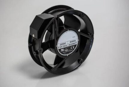 8009693999 Axial Fan, 230 V ac, AC Operation, 399.3m³/h, 35W, 120mA Max, 172 x 51mm Hirschmann
