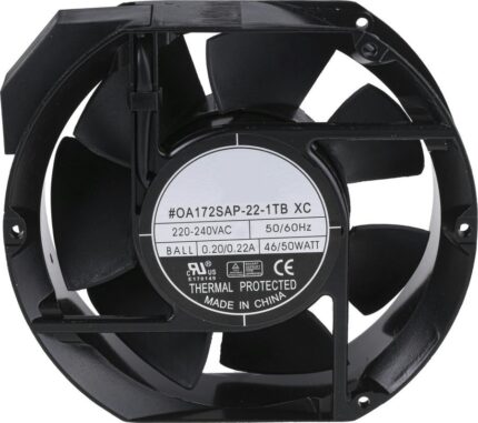 8009694002 Axial Fan, 230 V ac, AC Operation, 235cfm, 35W, 220mA Max, 172 x 150mm Hirschmann