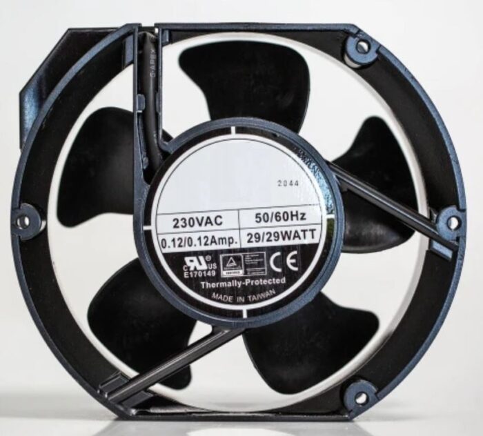 8009694003 Axial Fan, 230 V ac, AC Operation, 399.3m³/h, 29W, 150mA Max, 172 x 150mm Hirschmann — изображение 4