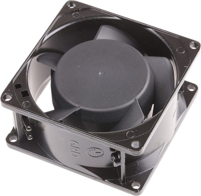8009694008 Axial Fan, 115 V ac, AC Operation, 51m³/h, 9W, 120mA Max, 80 x 80 x 38mm () Hirschmann — изображение 3