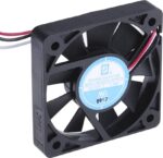 8009694011 Axial Fan, 12 V dc, DC Operation, 20.4m³/h, 1.68W, 140mA Max, 52 x 52 x 10mm Hirschmann
