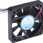 8009694011 Axial Fan, 12 V dc, DC Operation, 20.4m³/h, 1.68W, 140mA Max, 52 x 52 x 10mm Hirschmann
