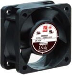 8009694150 Axial Fan, 12 V dc, DC Operation, 15.3m³/h, 1.2W, 110mA Max, 40 x 40 x 20mm Hirschmann