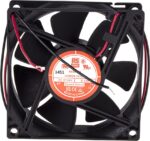 8009694152 Axial Fan, 24 V dc, DC Operation, 68m³/h, 2.4W, 160mA Max, 80 x 80 x 25mm Hirschmann