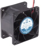 8009694401 Axial Fan, 12 V dc, DC Operation, 103.6m³/h, 17W, 1.42A Max, 60 x 60 x 38mm Hirschmann